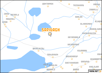 map of Sārī Dāgh