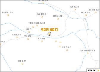 map of Sarıhacı