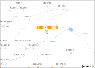 map of Sarıharman