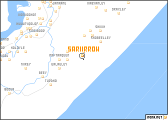 map of Sariirrow