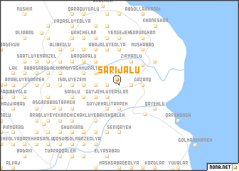 map of Sārījālū