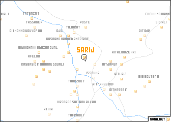 map of Sarij