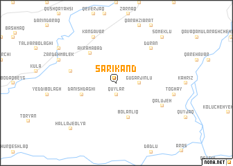 map of Sārī Kand