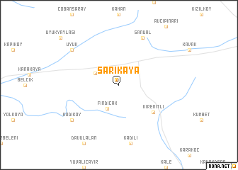 map of Sarıkaya