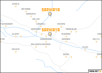 map of Sarıkaya