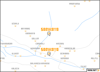 map of Sarıkaya