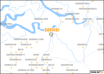 map of Sarikei