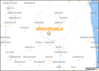 map of Sarikinédadji