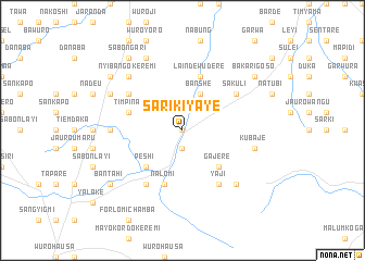 map of Sarikiyaye
