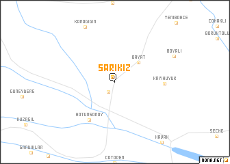 map of Sarıkız