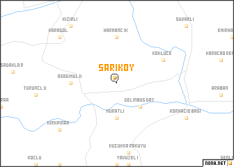 map of Sarıköy