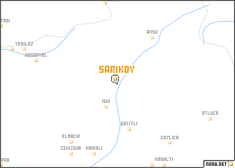 map of Sarıköy