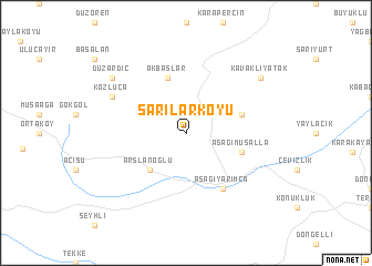 map of Sarılarköyü