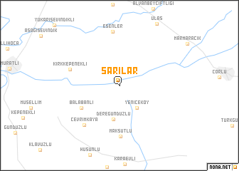 map of Sarılar