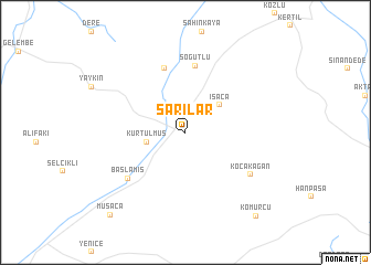 map of Sarılar