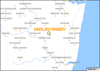 map of Sarilasy Ambony