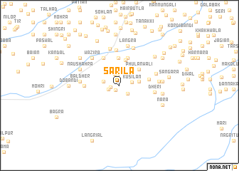 map of Sarila