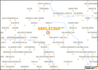 map of Sările-Căun