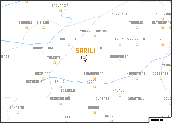 map of Sarılı