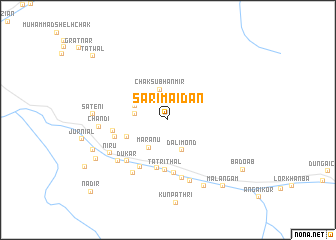 map of Sārīmaidān