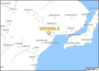 map of Sarimbala