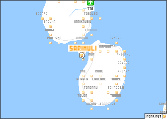 map of Sarimuli