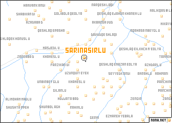 map of Sārī Naşīrlū