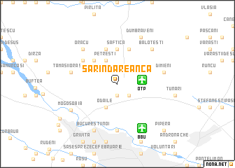 map of Sărindăreanca