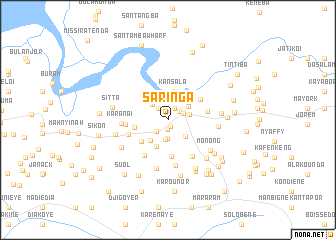 map of Saringa