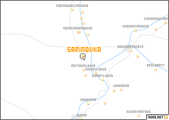 map of Sarinovka