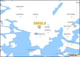 map of Sariola