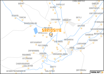 map of Sariosiyë