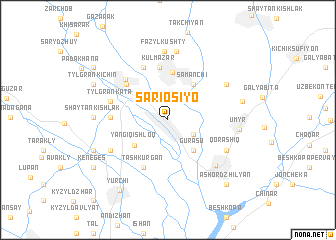 map of Sariosiyo