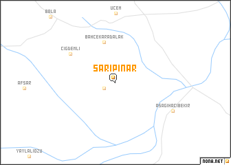 map of Sarıpınar