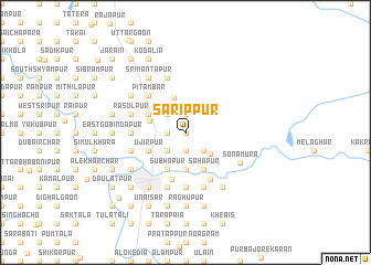 map of Sarippur