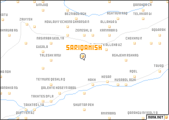 map of Sārī Qamīsh