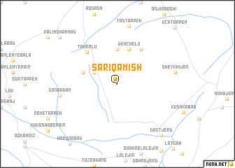 map of Sārī Qamīsh