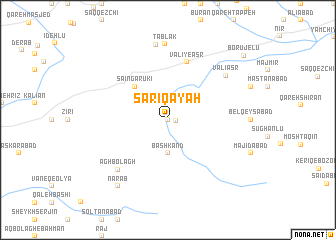 map of Sārī Qayah