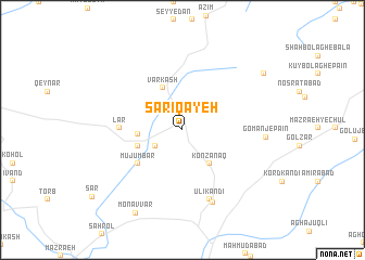 map of Sārī Qayeh