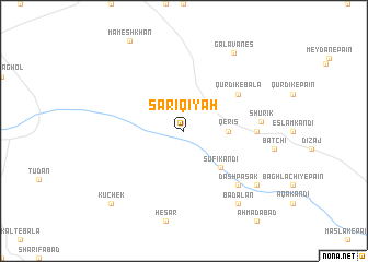 map of Sārī Qīyah