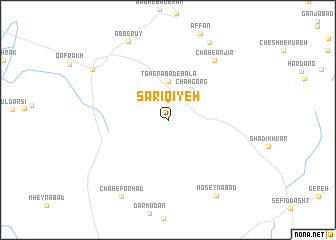 map of Sārī Qīyeh