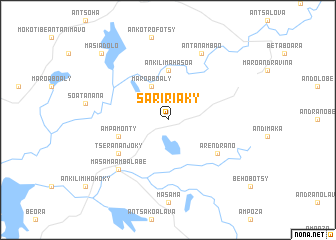 map of Saririaky
