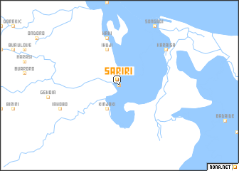 map of Sariri