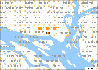map of Sarishāban