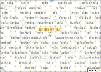 map of Sarishtala