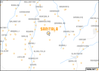 map of Sarıtala