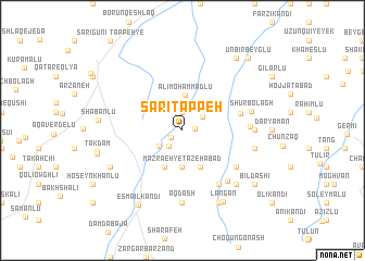 map of Sārī Tappeh