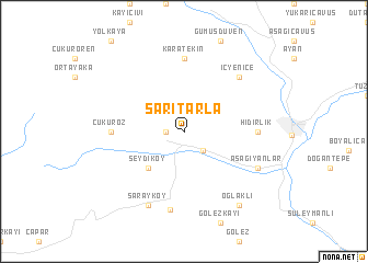 map of Sarıtarla