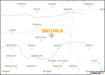 map of Sarıtarla