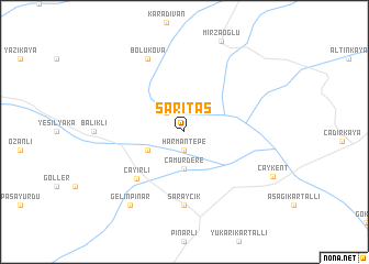 map of Sarıtaş